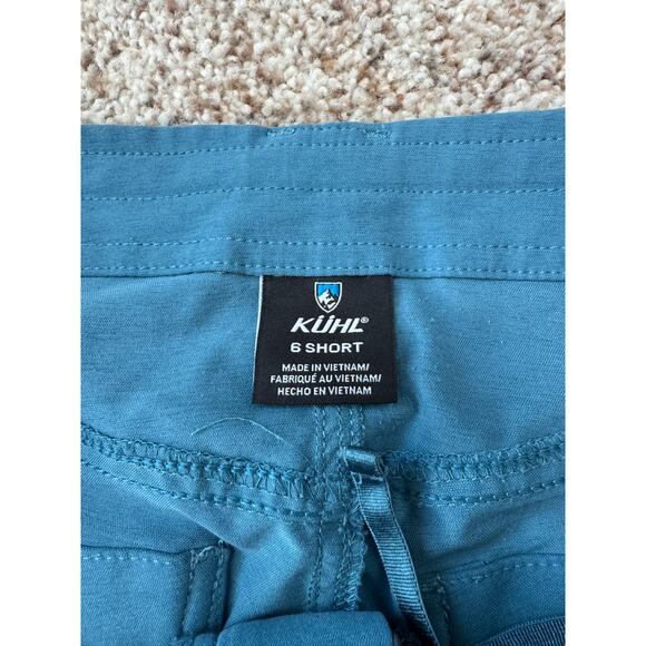 KUHL Woman's Jeans/Pants 6 SHORT (Petite), Teal/Blue, Lightweight performance - Picture 3 of 15